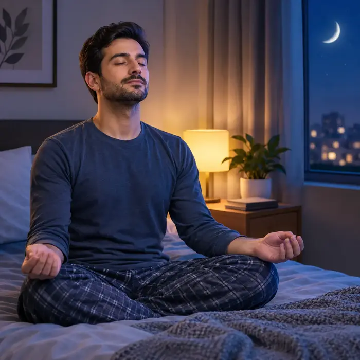 مدیتیشن قبل از خواب
